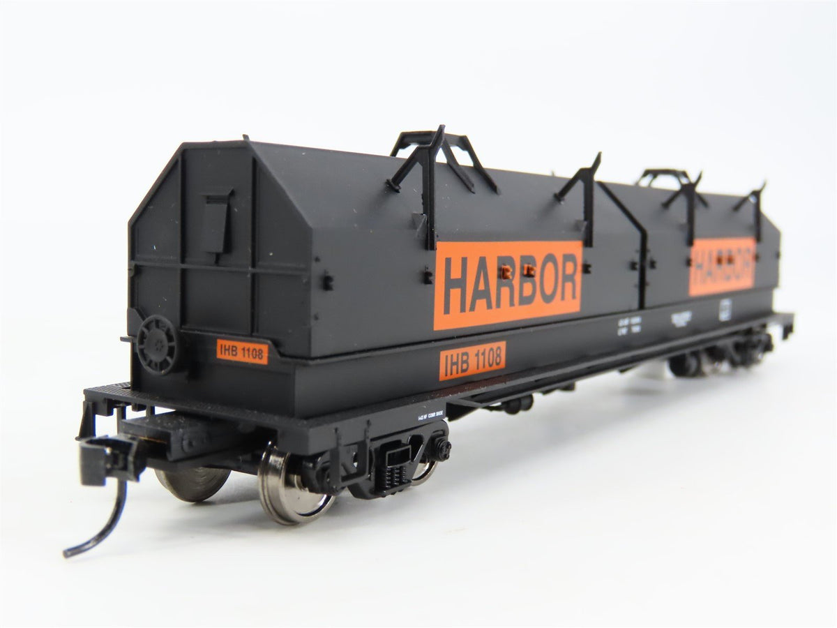 HO Scale Walthers IHB Indiana Harbor Belt Cushion Coil Car #1108