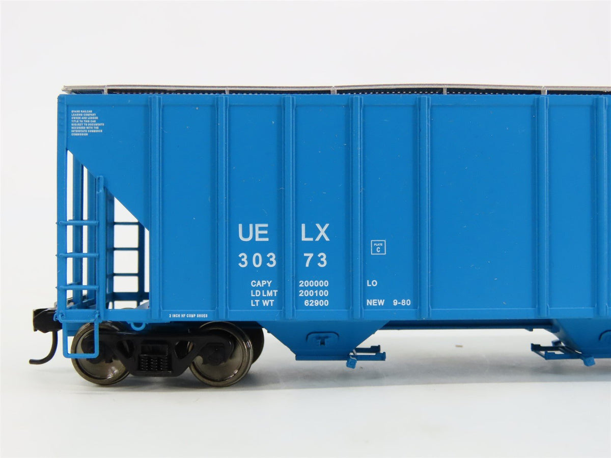 HO Scale Walthers UELX ADM Grain 3-Bay Covered Hopper #30373