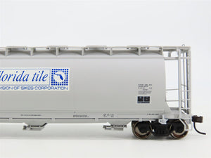 HO Scale Atlas ACFX Florida Tile 3-Bay Covered Hopper #62042