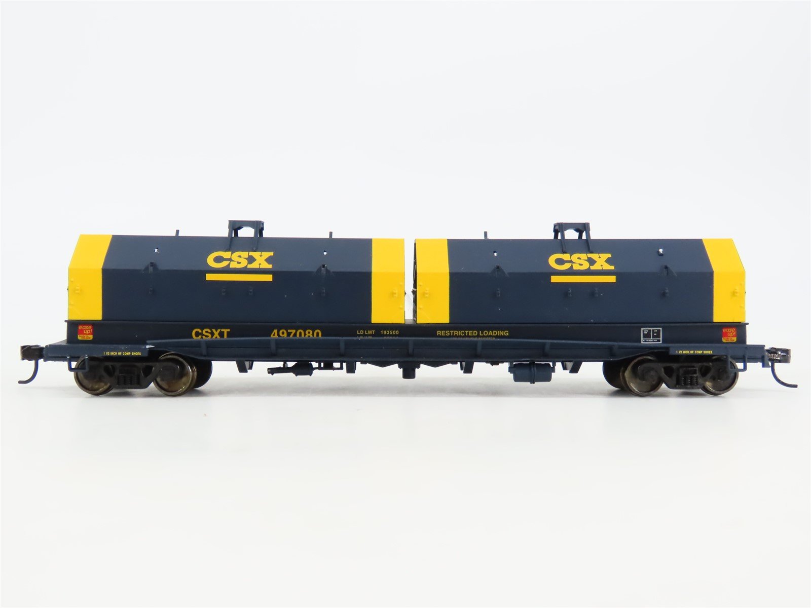 HO Scale Walthers CSXT Chessie System Cushion Coil Car #497080
