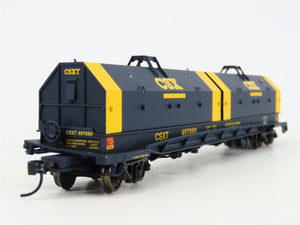 HO Scale Walthers CSXT Chessie System Cushion Coil Car #497080