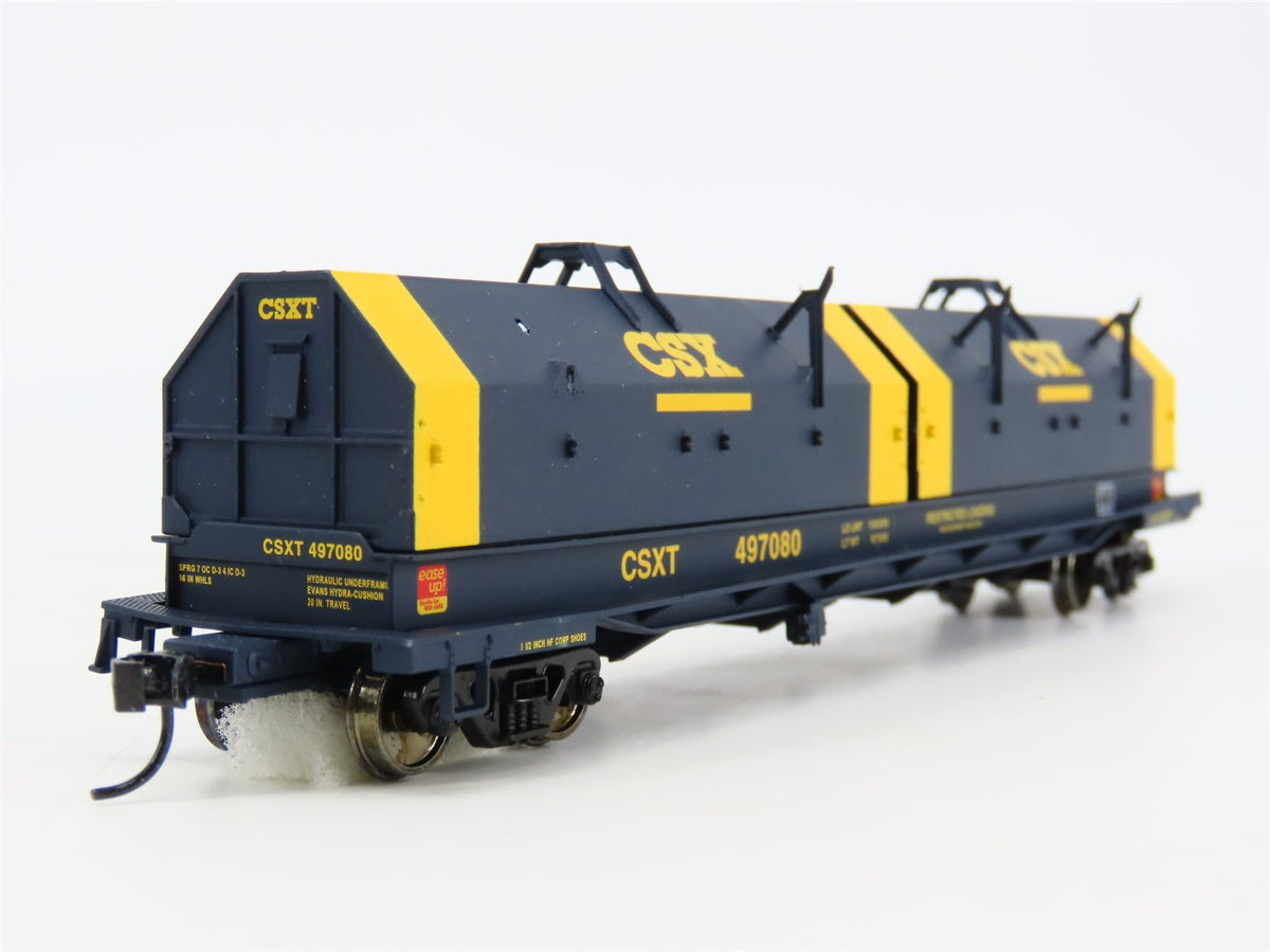 HO Scale Walthers CSXT Chessie System Cushion Coil Car #497080