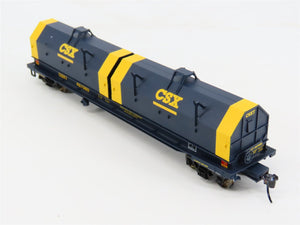 HO Scale Walthers CSXT Chessie System Cushion Coil Car #497080