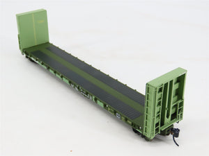 HO Scale Walthers AC Algoma Central 50' Bulkhead Flat Car #2467