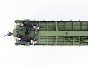 HO Scale Walthers AC Algoma Central 50' Bulkhead Flat Car #2467