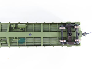 HO Scale Walthers AC Algoma Central 50' Bulkhead Flat Car #2467