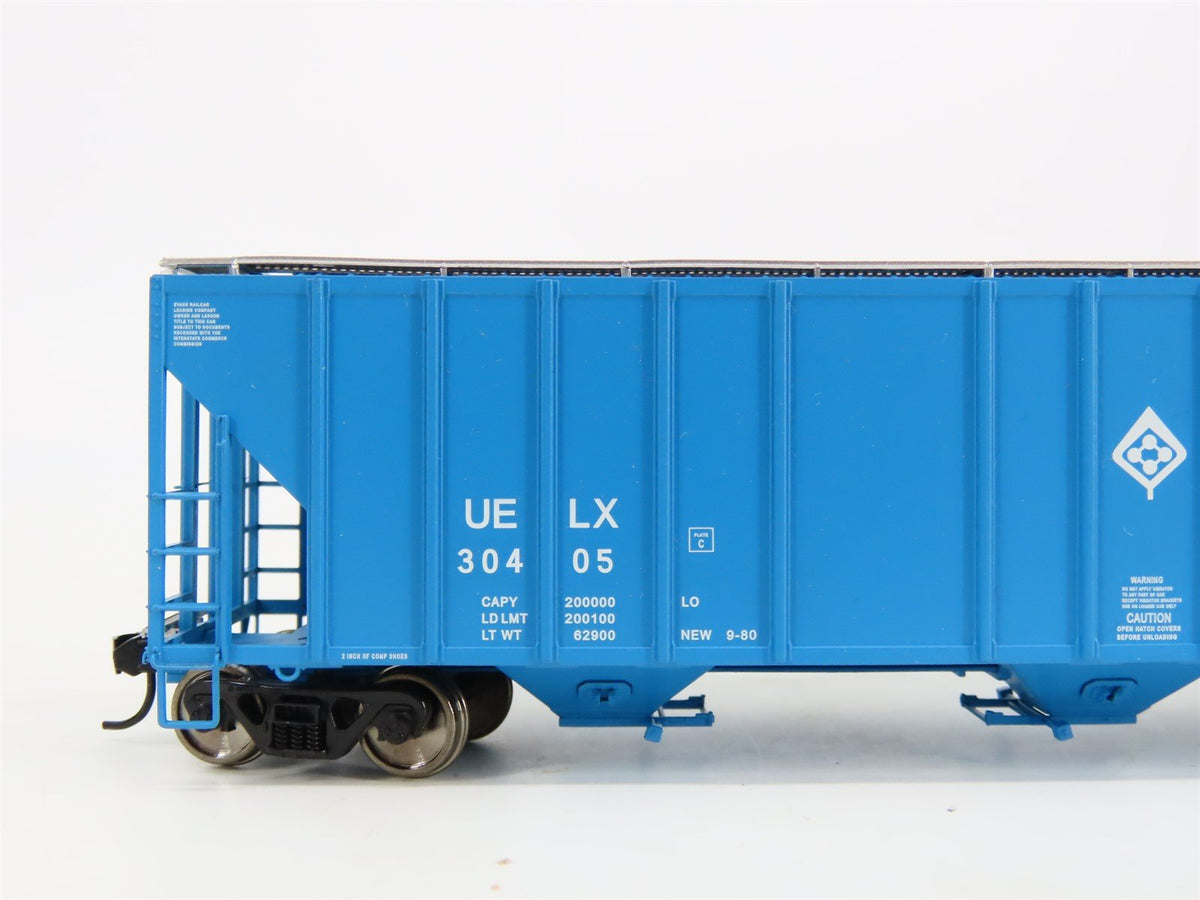 HO Scale Walthers UELX ADM Grain 3-Bay Covered Hopper #30405