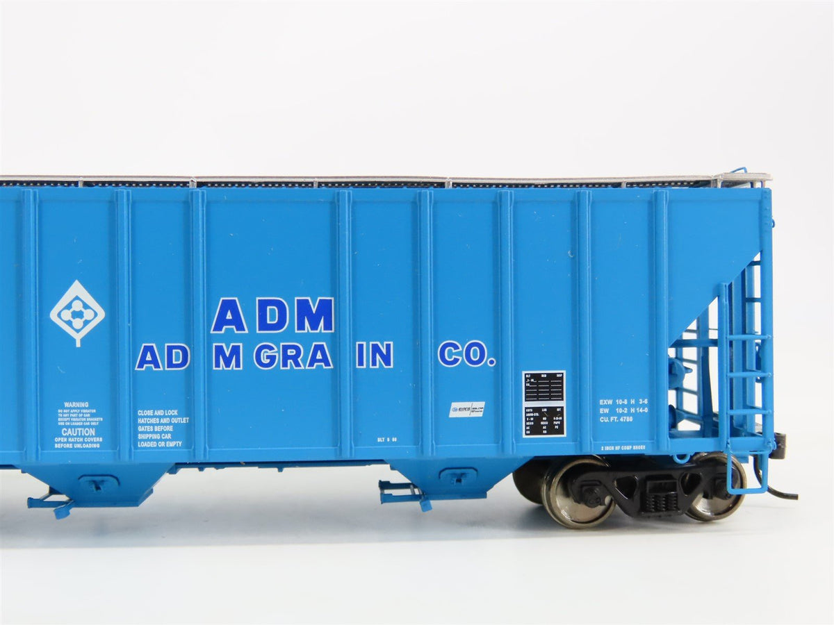 HO Scale Walthers UELX ADM Grain 3-Bay Covered Hopper #30405
