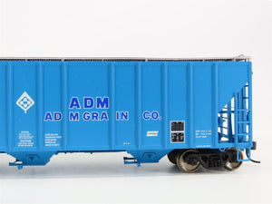 HO Scale Walthers UELX ADM Grain 3-Bay Covered Hopper #30405
