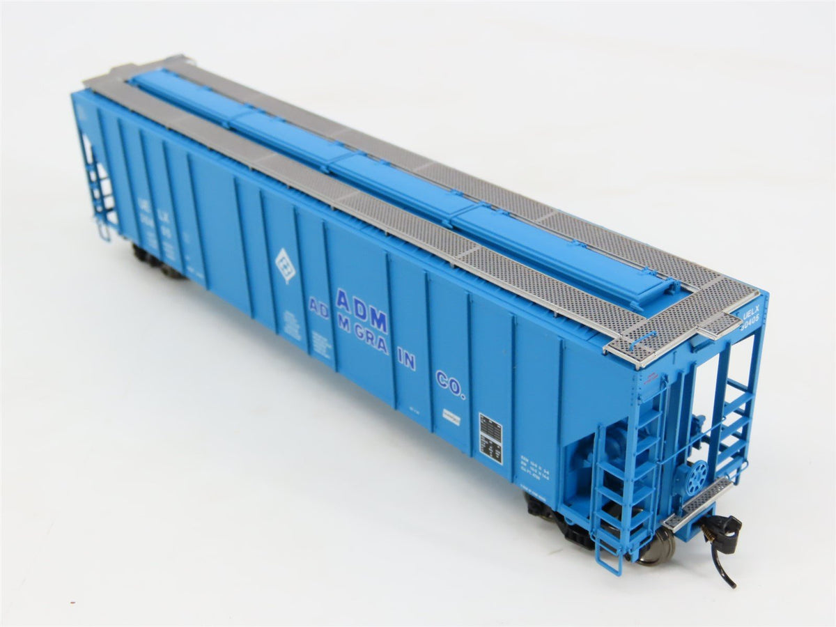 HO Scale Walthers UELX ADM Grain 3-Bay Covered Hopper #30405