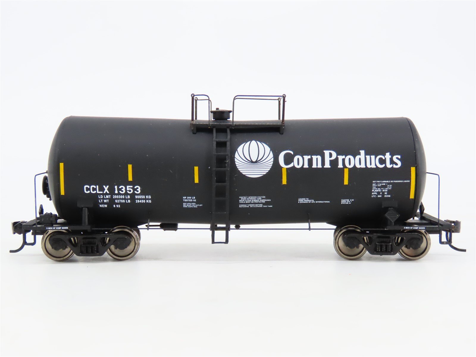 HO Scale Walthers CCLX Corn Products Tank Car #1353