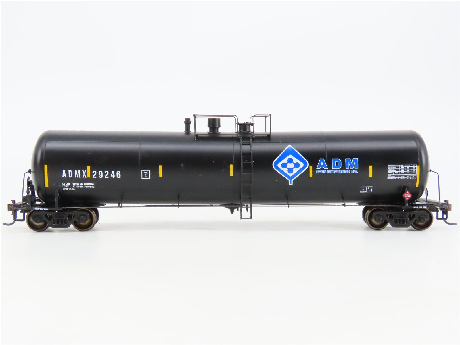 HO Scale Athearn ADMX Corn Products Tank Car #29246