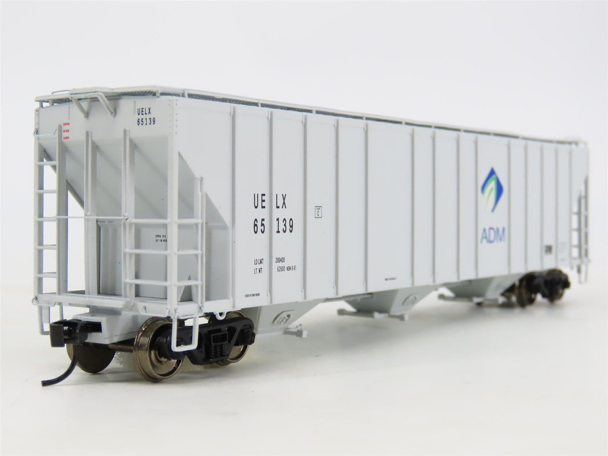 HO Scale Walthers UELX ADM 3-Bay Covered Hopper #65139