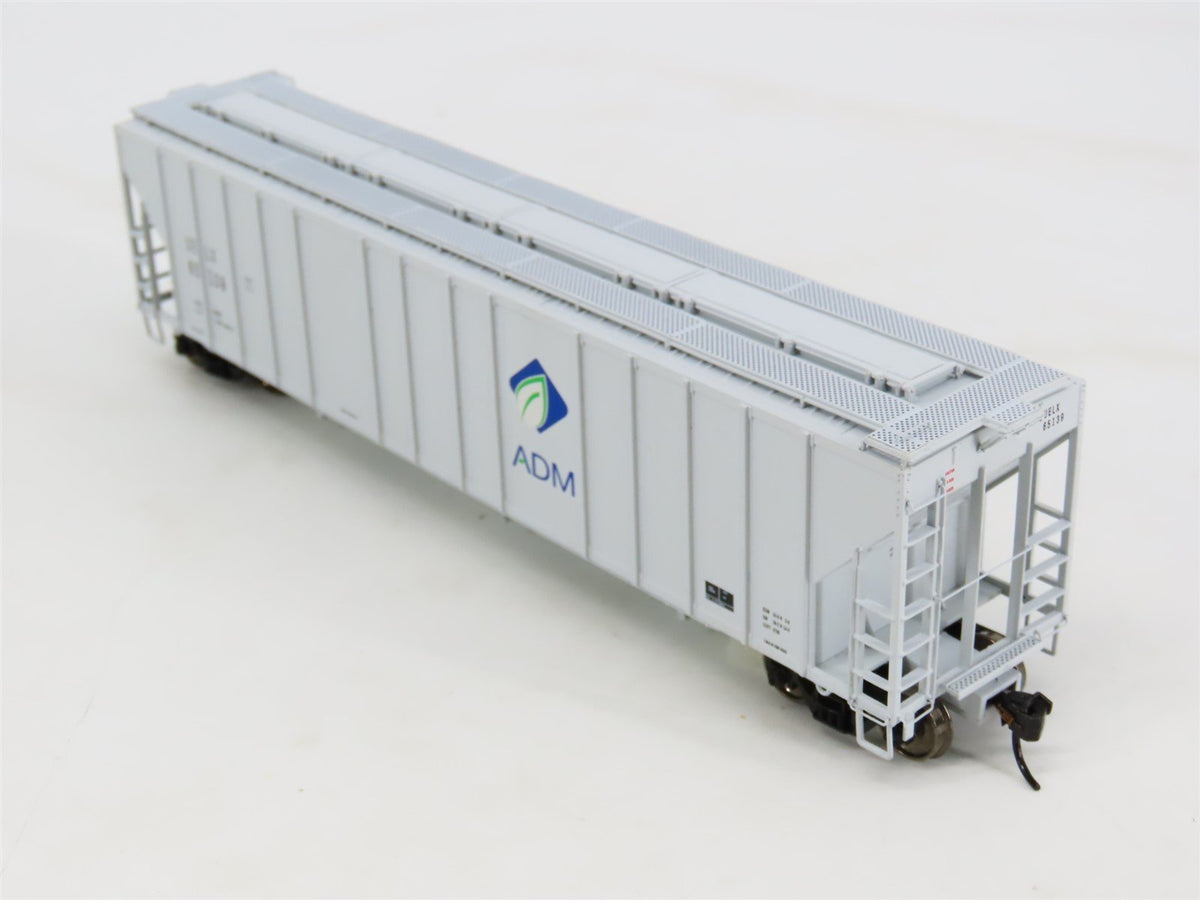 HO Scale Walthers UELX ADM 3-Bay Covered Hopper #65139