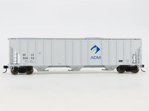 HO Scale Walthers UELX ADM 3-Bay Covered Hopper #30402