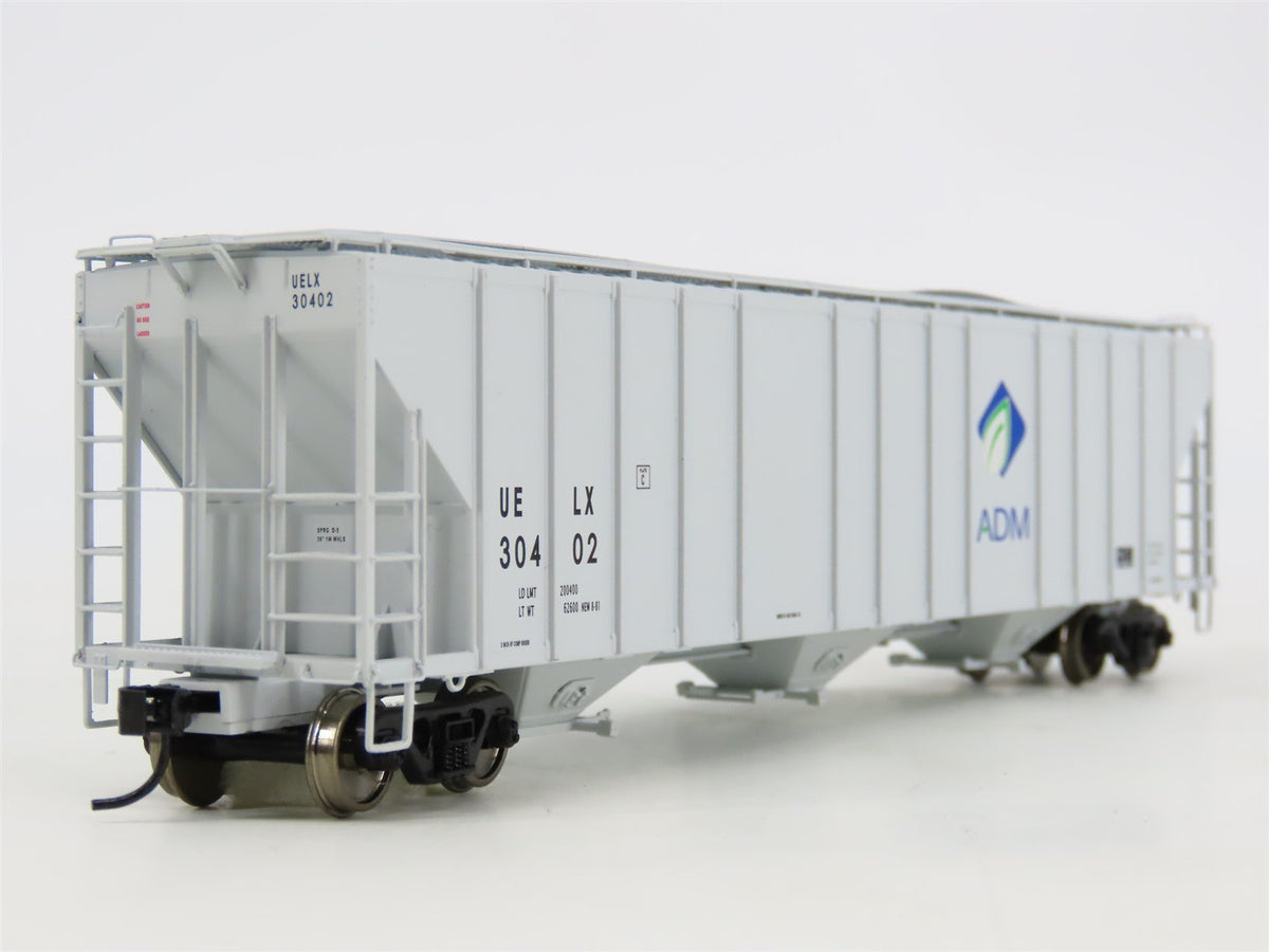 HO Scale Walthers UELX ADM 3-Bay Covered Hopper #30402