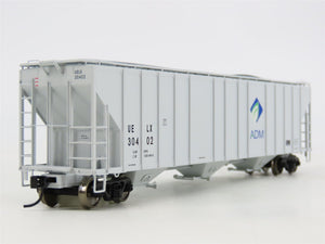 HO Scale Walthers UELX ADM 3-Bay Covered Hopper #30402