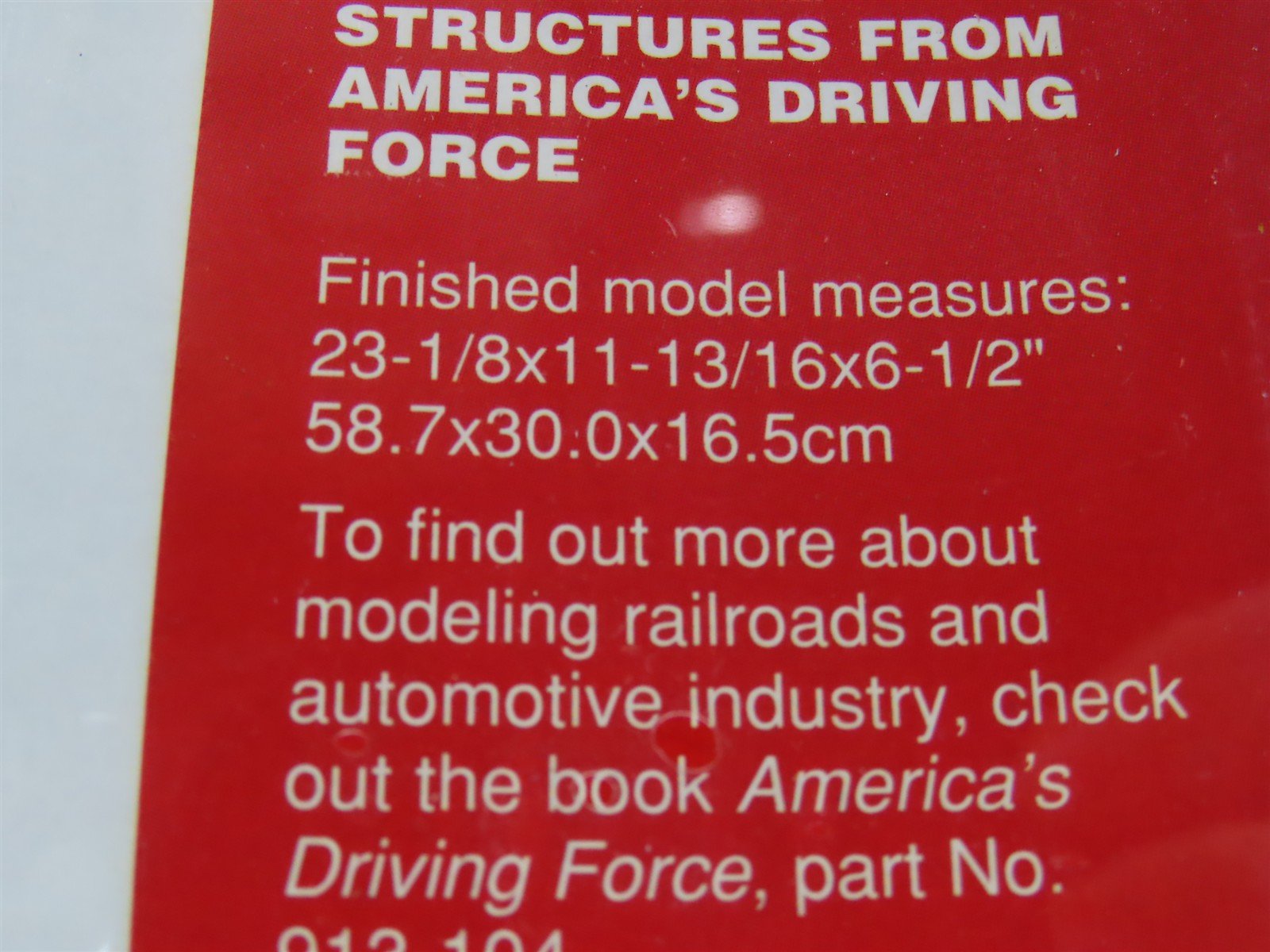 HO 1/87 Scale Walthers Cornerstone Kit #933-3079 Assembly Plant - Sealed