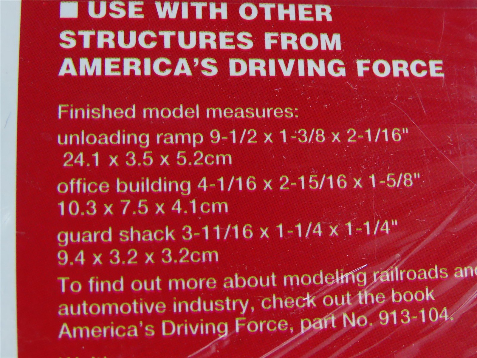 HO 1/87 Scale Walthers Kit #933-3076 Ford Distribution Facility - Sealed
