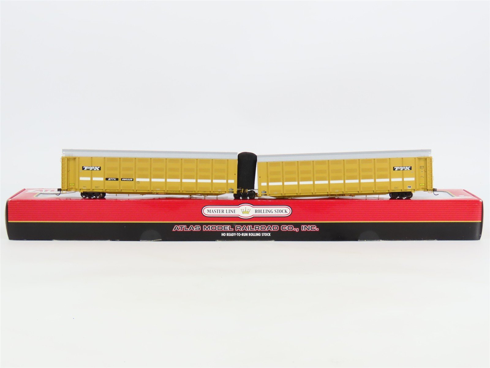 HO Scale Atlas Master Line 20001128 BTTX TTX Articulated Auto Carrier #880229