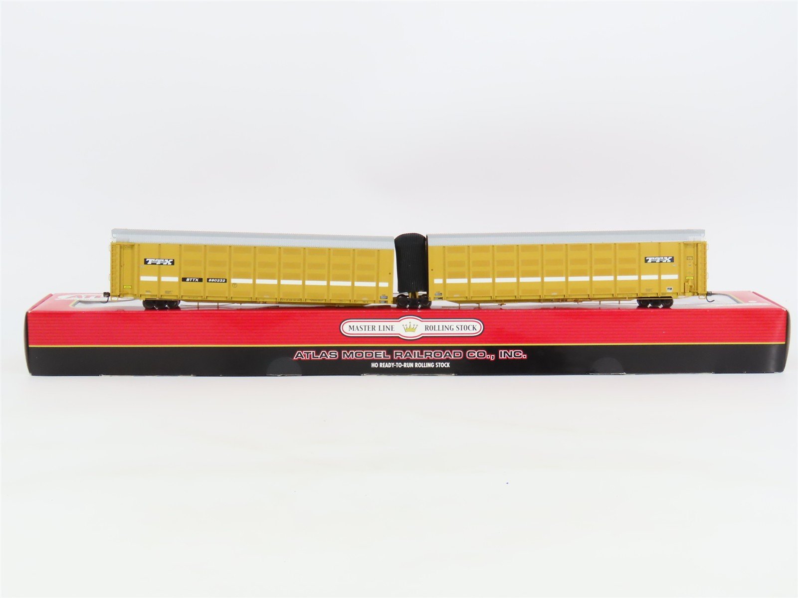 HO Scale Atlas Master Line 20001129 BTTX TTX Articulated Auto Carrier #880232