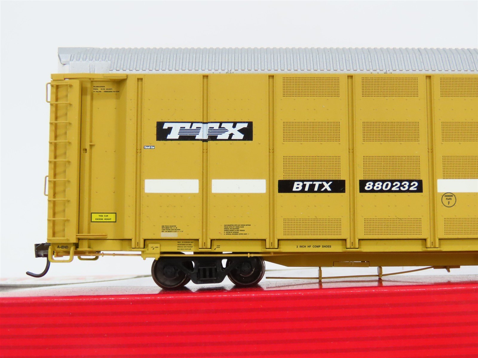 HO Scale Atlas Master Line 20001129 BTTX TTX Articulated Auto Carrier #880232
