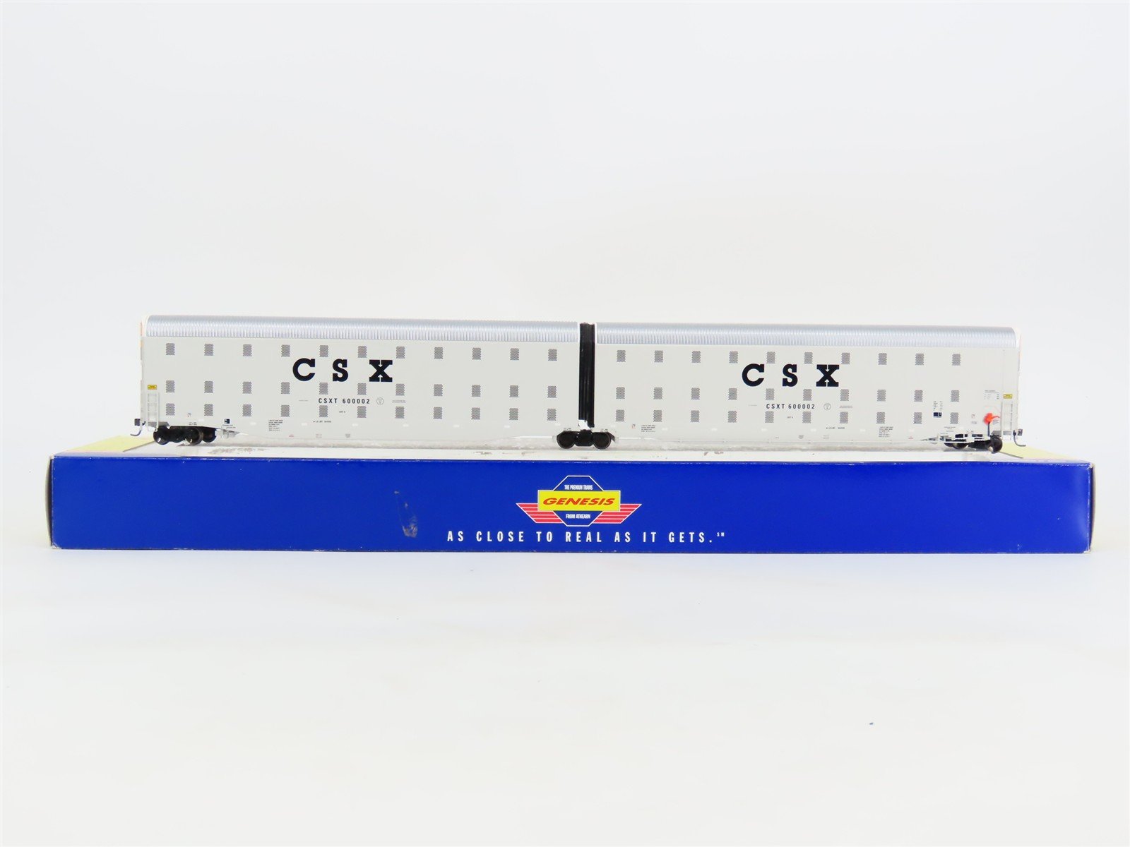 HO Scale Athearn Genesis G4405 CSX Auto-Max Auto Carrier #600002
