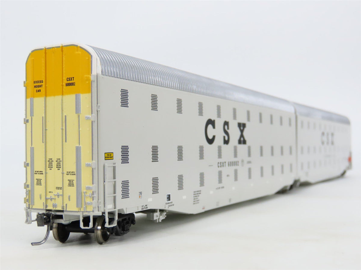 HO Scale Athearn Genesis G4405 CSX Auto-Max Auto Carrier #600002