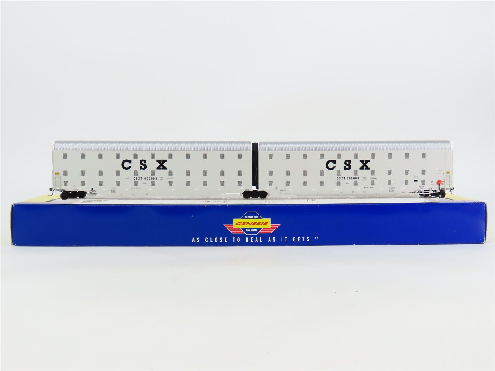 HO Scale Athearn Genesis G4406 CSXT Auto-Max Auto Carrier #600003