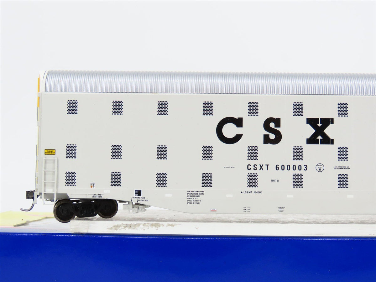HO Scale Athearn Genesis G4406 CSXT Auto-Max Auto Carrier #600003