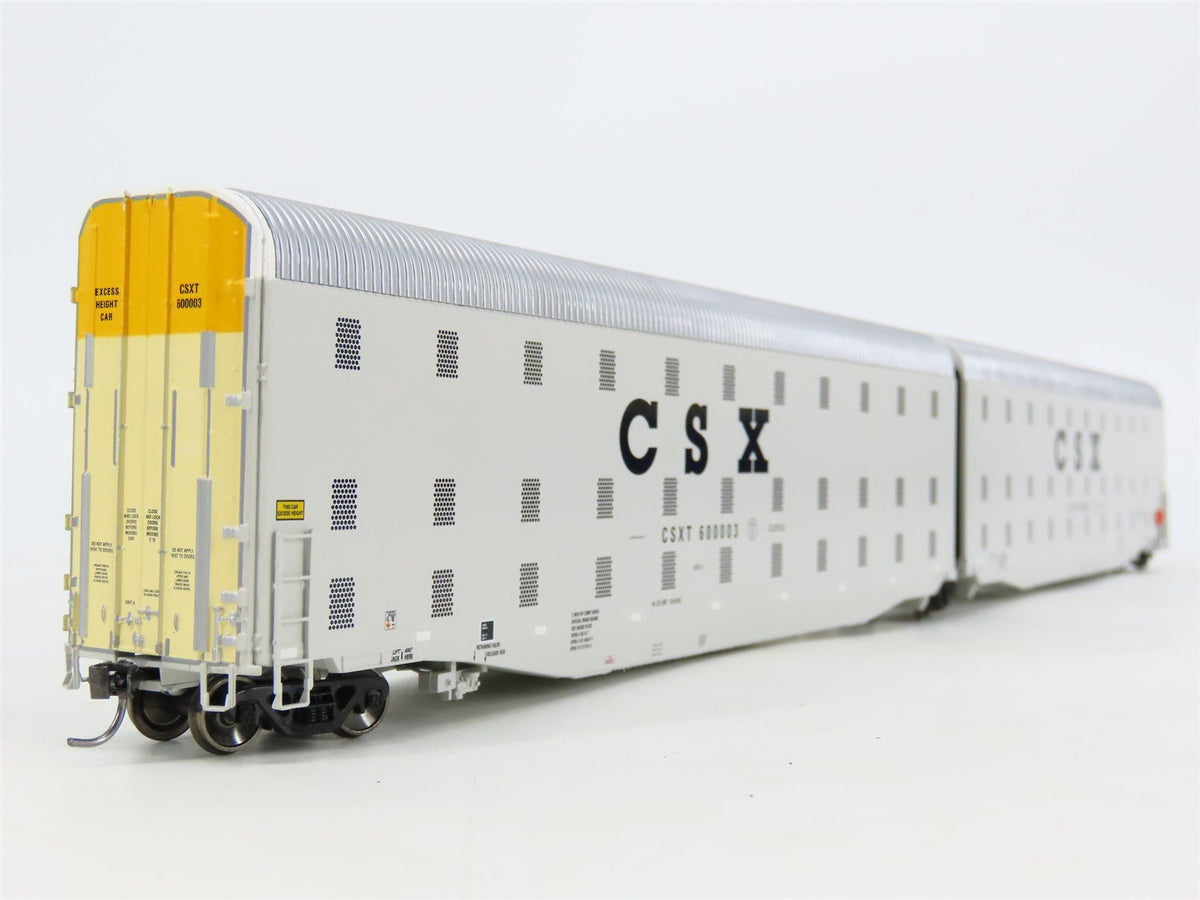 HO Scale Athearn Genesis G4406 CSXT Auto-Max Auto Carrier #600003