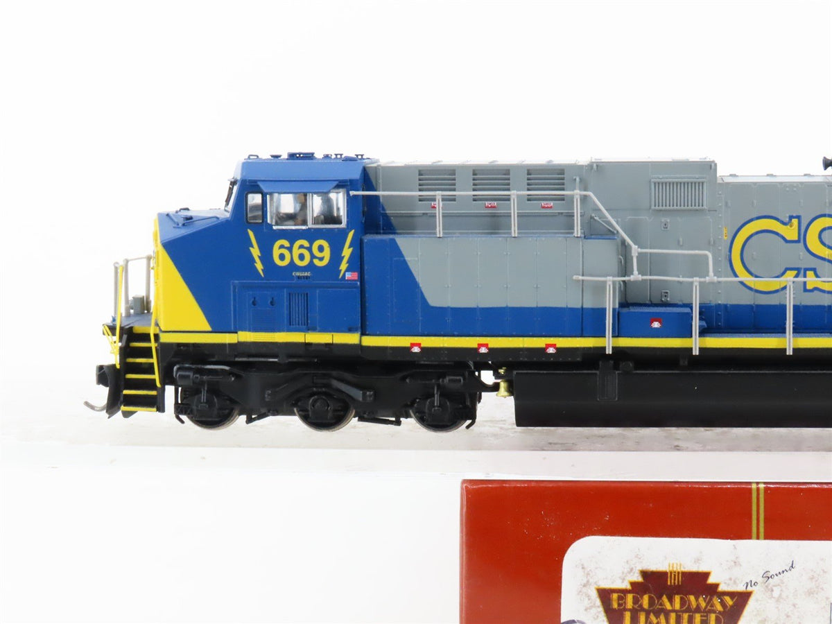 HO Broadway Limited BLI 983 CSX Railway AC6000CW Diesel Loco #669 w/DCC &amp; Sound