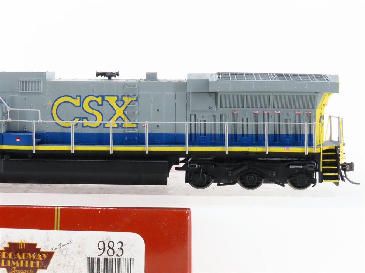 HO Broadway Limited BLI 983 CSX Railway AC6000CW Diesel Loco #669 w/DCC &amp; Sound