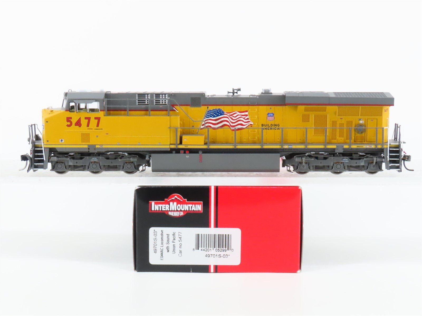 HO Scale Intermountain 49701S-03 UP ES44AC Diesel Locomotive #5477 wDCC & Sound