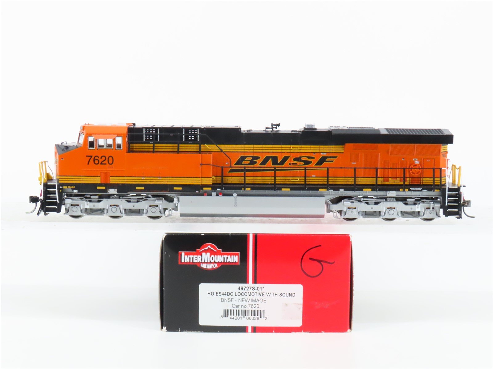 HO Intermountain 49727S-01 BNSF ES44DC Diesel Locomotive #7620 wDCC & Sound