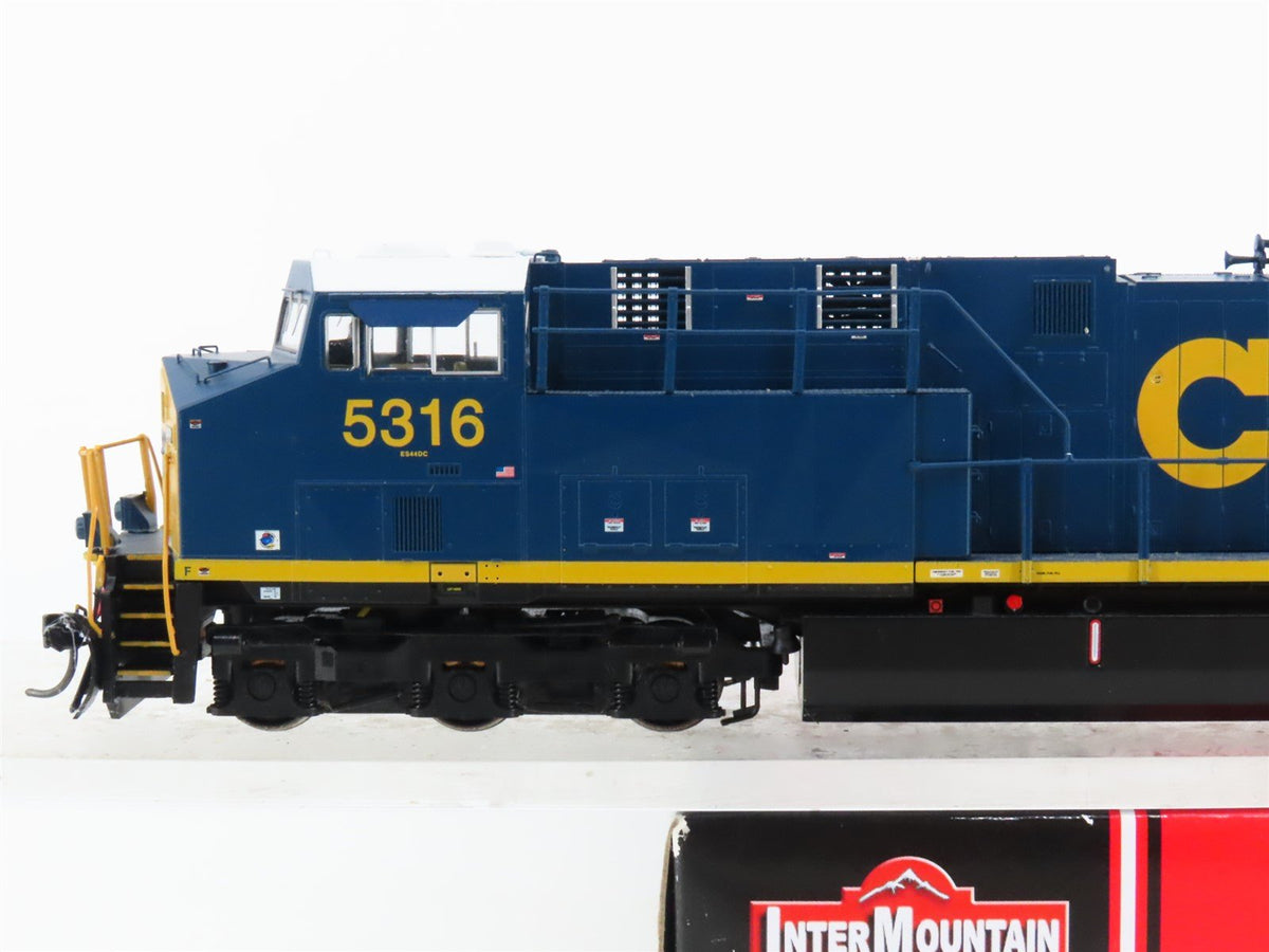 HO Scale Intermountain 49722S-08 CSX ES44DC Diesel Locomotive #5316 wDCC &amp; Sound