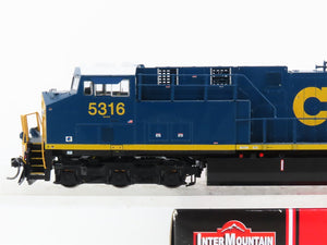 HO Scale Intermountain 49722S-08 CSX ES44DC Diesel Locomotive #5316 wDCC & Sound