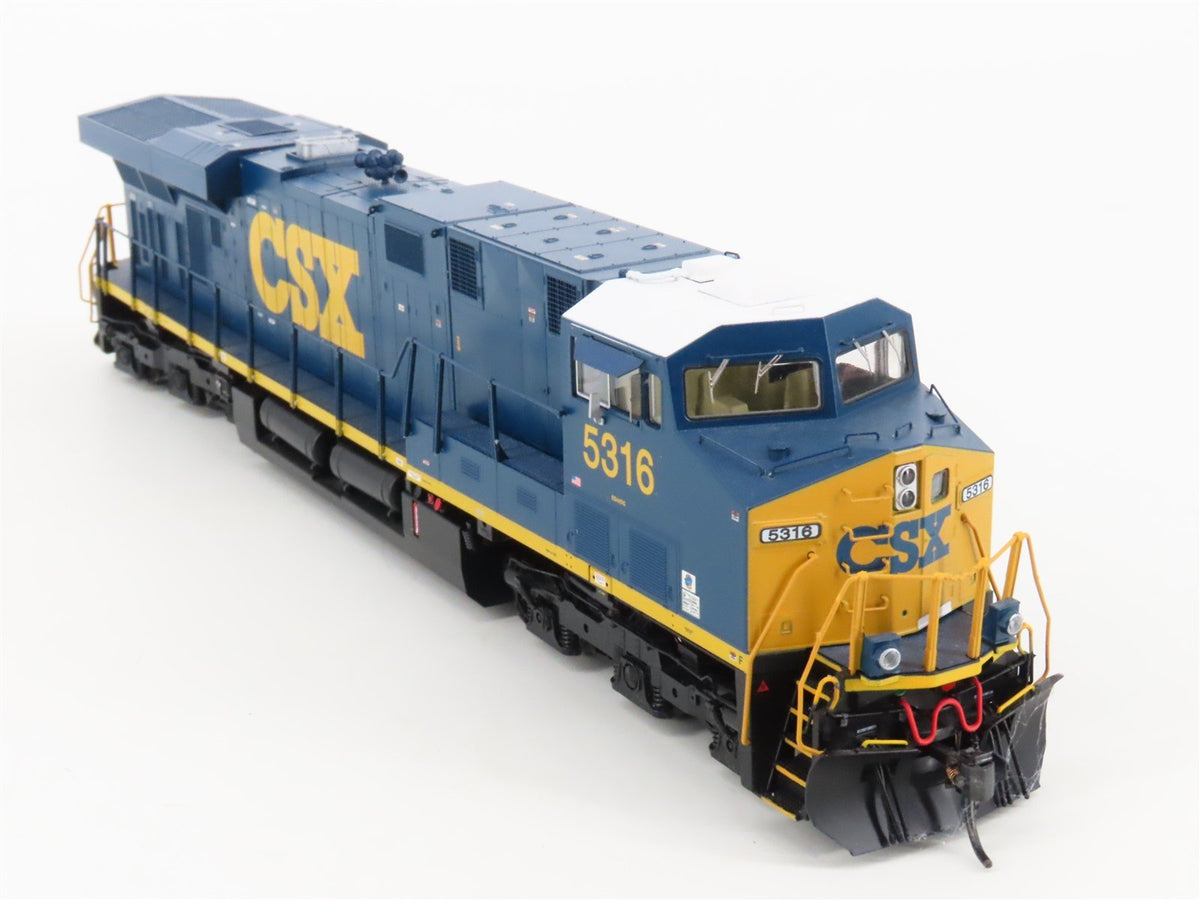 HO Scale Intermountain 49722S-08 CSX ES44DC Diesel Locomotive #5316 wDCC &amp; Sound