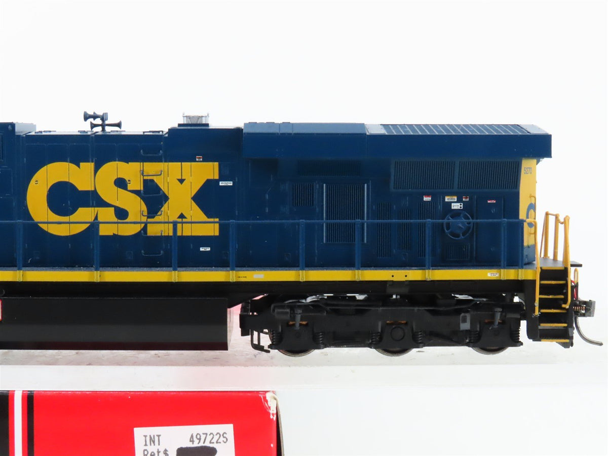 HO Scale Intermountain 49722S-07 CSX ES44DC Diesel Locomotive #5270 wDCC &amp; Sound