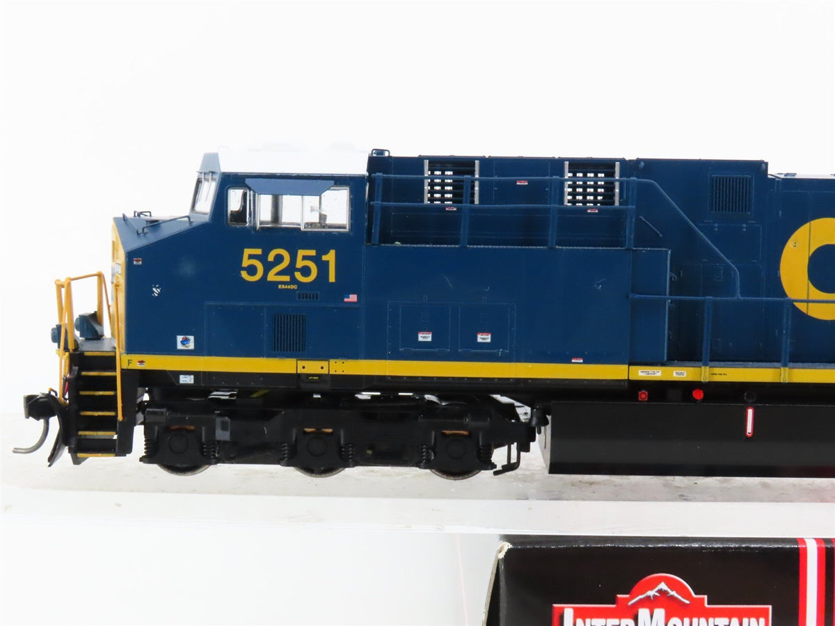 HO Scale Intermountain 49722S-06 CSX ES44DC Diesel Locomotive #5251 wDCC &amp; Sound