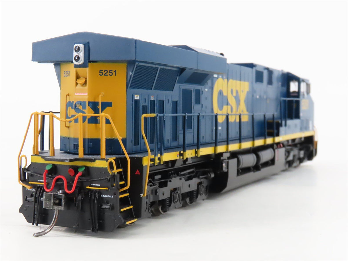 HO Scale Intermountain 49722S-06 CSX ES44DC Diesel Locomotive #5251 wDCC &amp; Sound