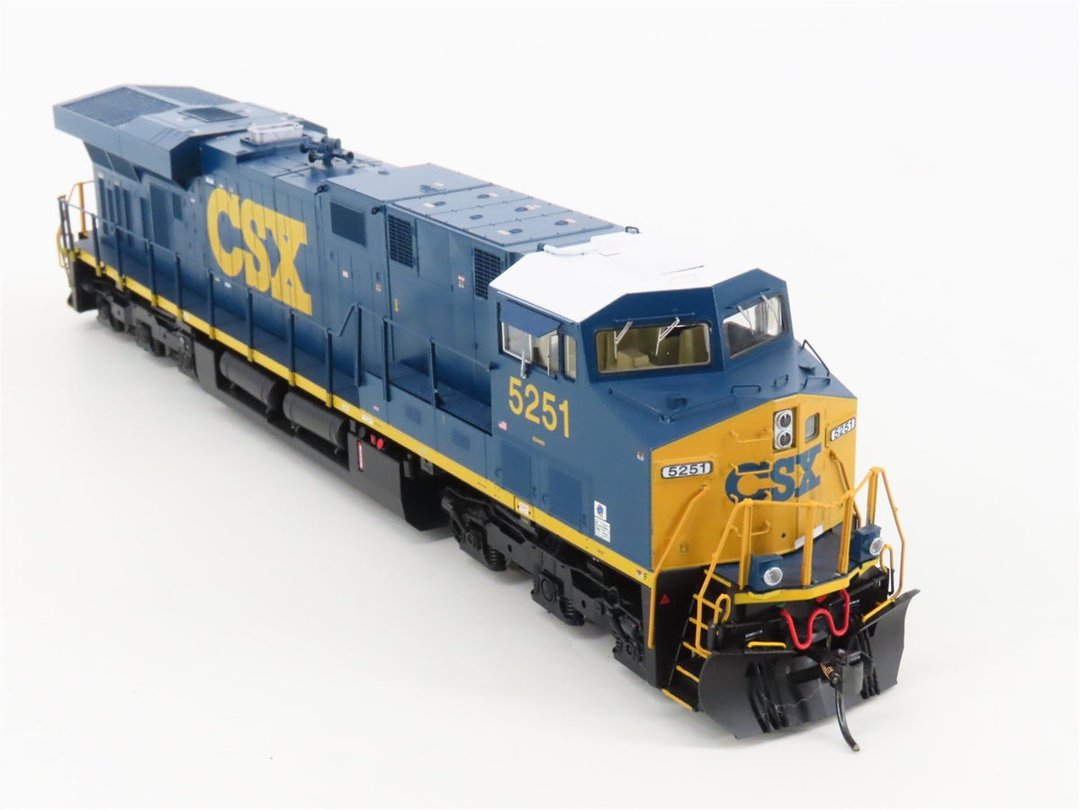 HO Scale Intermountain 49722S-06 CSX ES44DC Diesel Locomotive #5251 wDCC &amp; Sound
