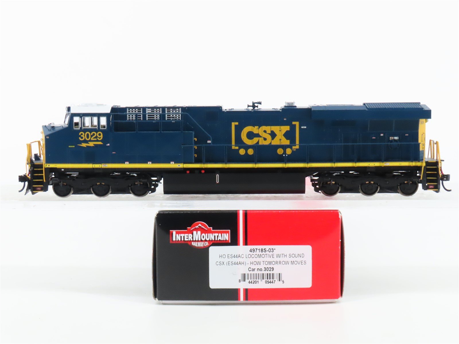 HO Scale Intermountain 49718S-03 CSX ES44AH Diesel Loco #3029 w/DCC & Sound