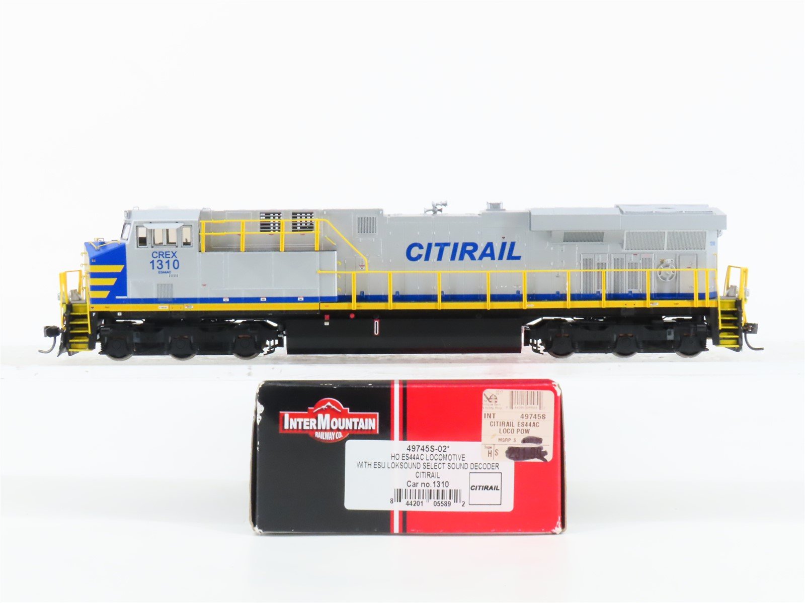 HO Intermountain 49745S-02 CREX Citirail ES44AC Diesel Loco #1310 w/DCC & Sound