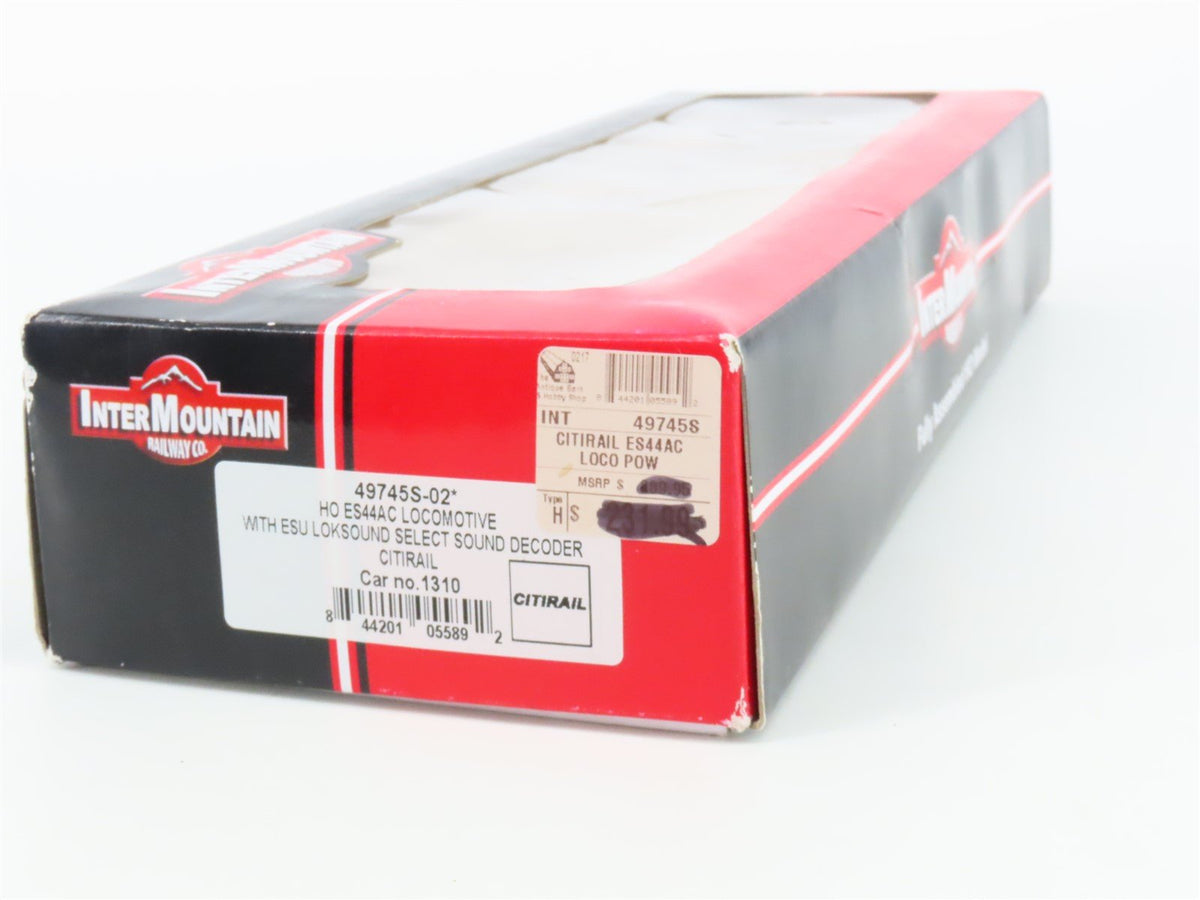 HO Intermountain 49745S-02 CREX Citirail ES44AC Diesel Loco #1310 w/DCC &amp; Sound