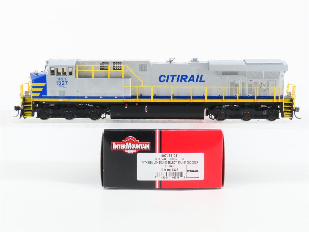HO Intermountain 49745S-04 CREX Citirail ES44AC Diesel Loco #1327 w/DCC &amp; Sound