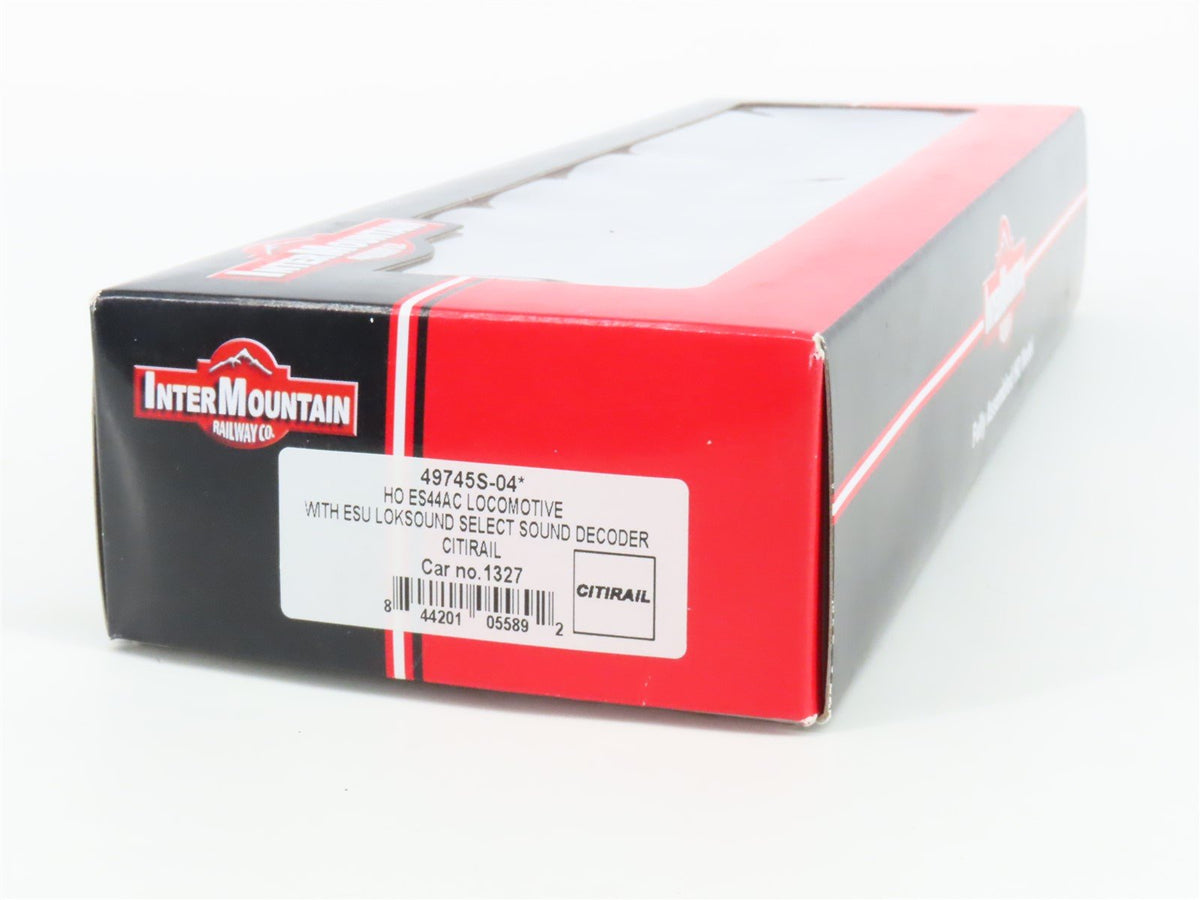 HO Intermountain 49745S-04 CREX Citirail ES44AC Diesel Loco #1327 w/DCC &amp; Sound