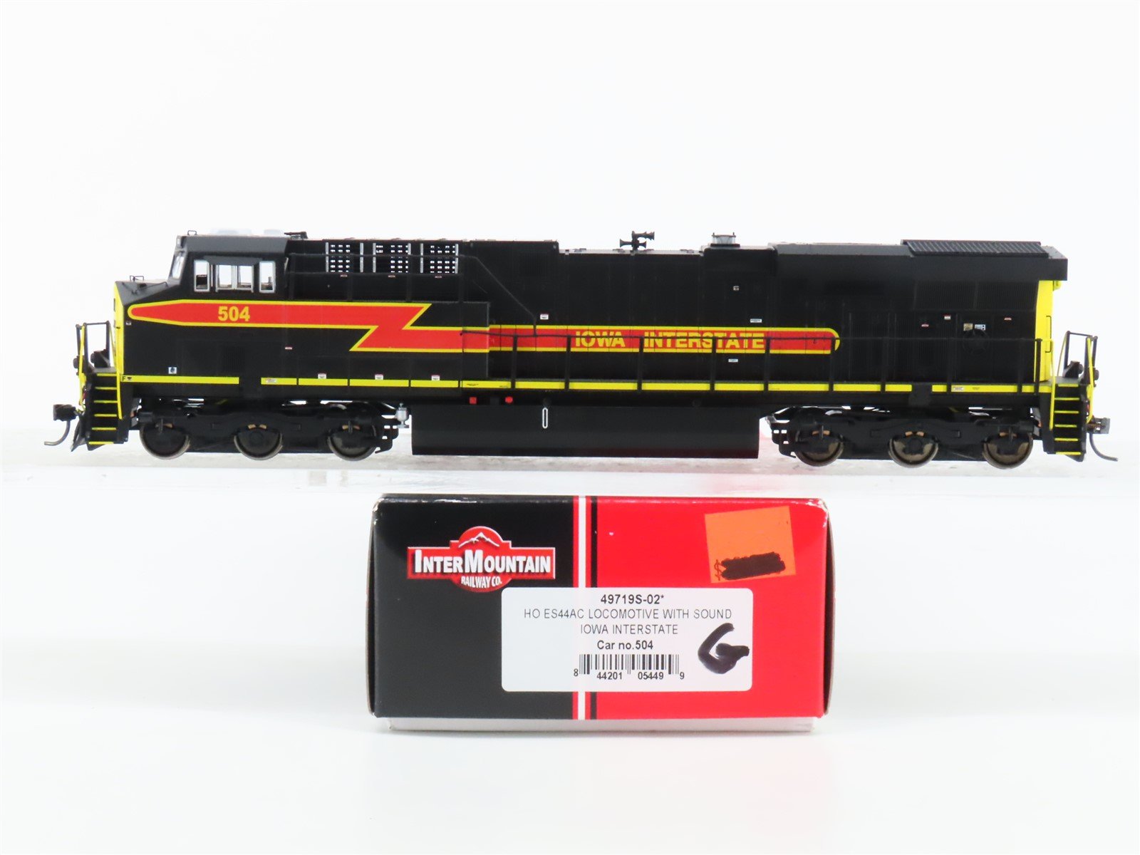 HO Intermountain 49719S-02 IAIS Iowa Interstate ES44AC Diesel #504 w/DCC & Sound
