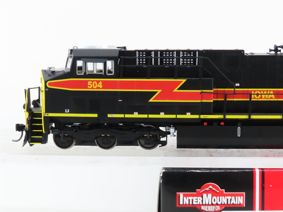 HO Intermountain 49719S-02 IAIS Iowa Interstate ES44AC Diesel #504 w/DCC &amp; Sound