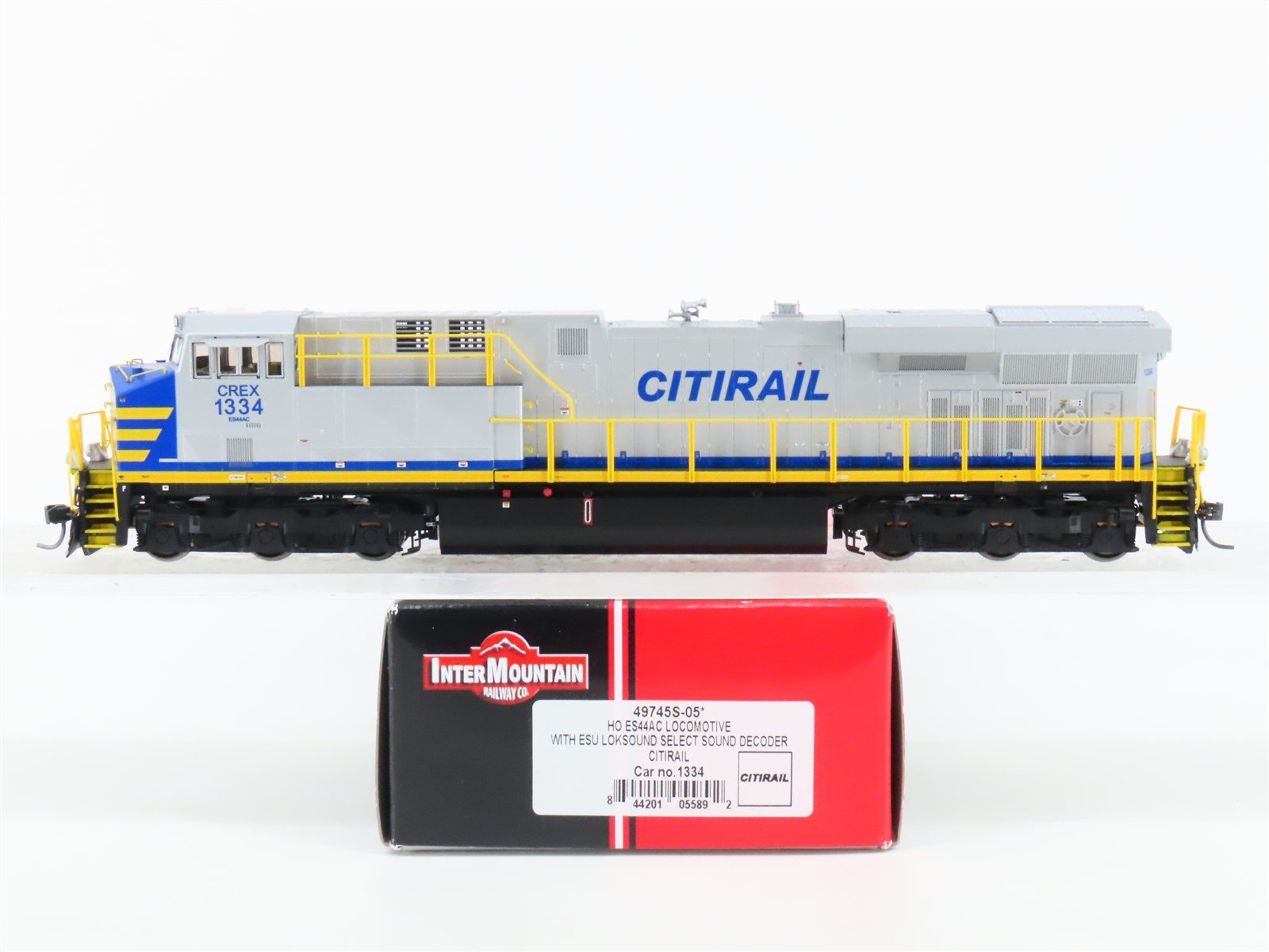 HO Intermountain 49745S-05 CREX Citirail ES44AC Diesel Loco #1334 w/DCC & Sound
